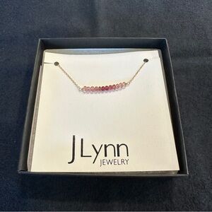 J Lynn October Birthstone Branch Necklace